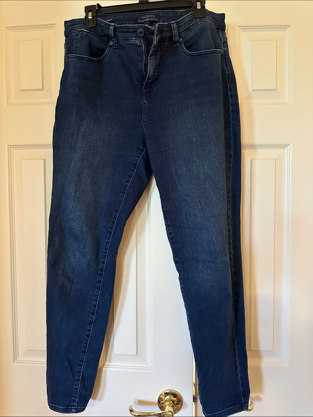 Talbots Women's Dark Indigo Skinny Jeans Jeggings